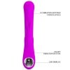 PRETTY LOVE - Lamar Purple, 10 vibration functions 9 speed levels